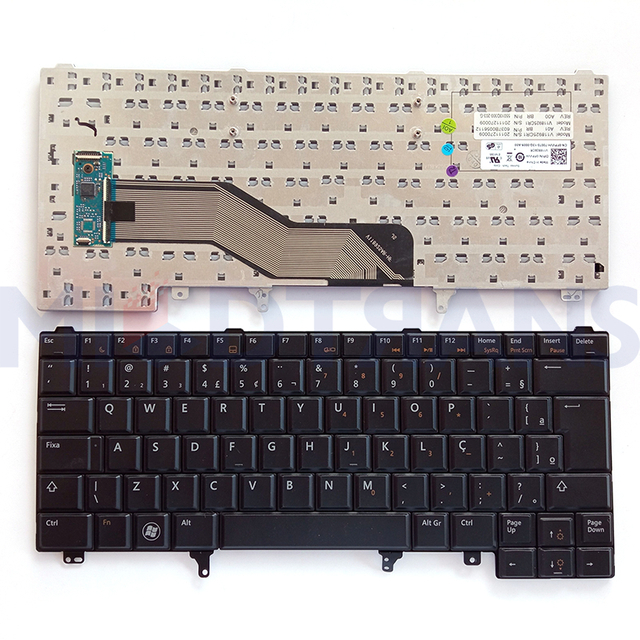 Br para E6320 E6420 E6440 E6430U E5420 E6220 E5320 E6430S E6330 E5430 Teclado para computadora