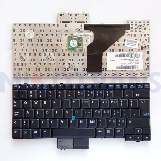 Nuevo teclado en inglés para HP Compaq NC4200 NC4400 TC4200 TC4400 Serie EE. UU. Teclado para computadora portátil