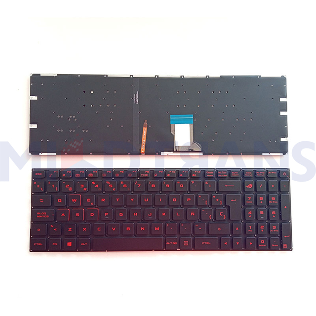 Teclado portátil SP para ASUS GL502 GL502V GL502VS S5VM S5VS S5VT ZX60V FX60VM