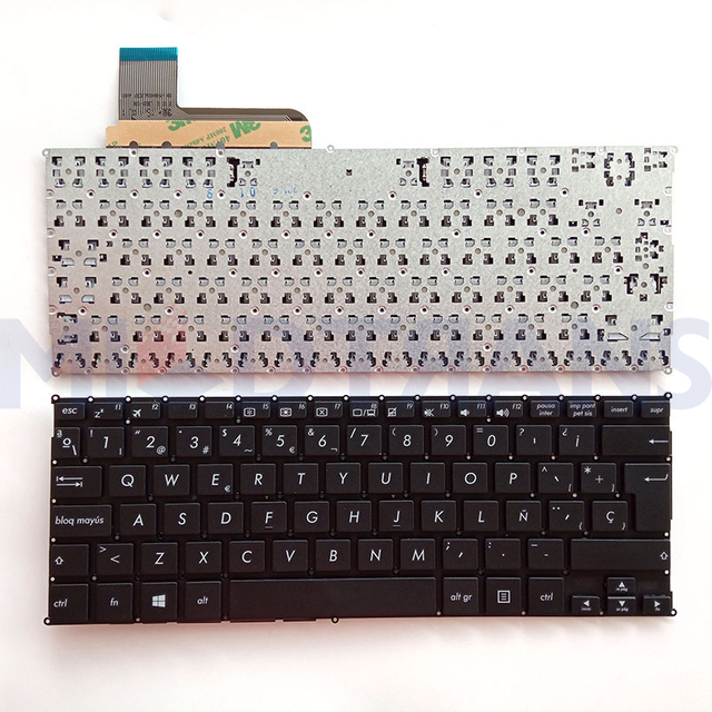 Teclado portátil SP para Asus Vivobook Q200 Q200E S200 S200E X200 X201 X201E X202E S301L