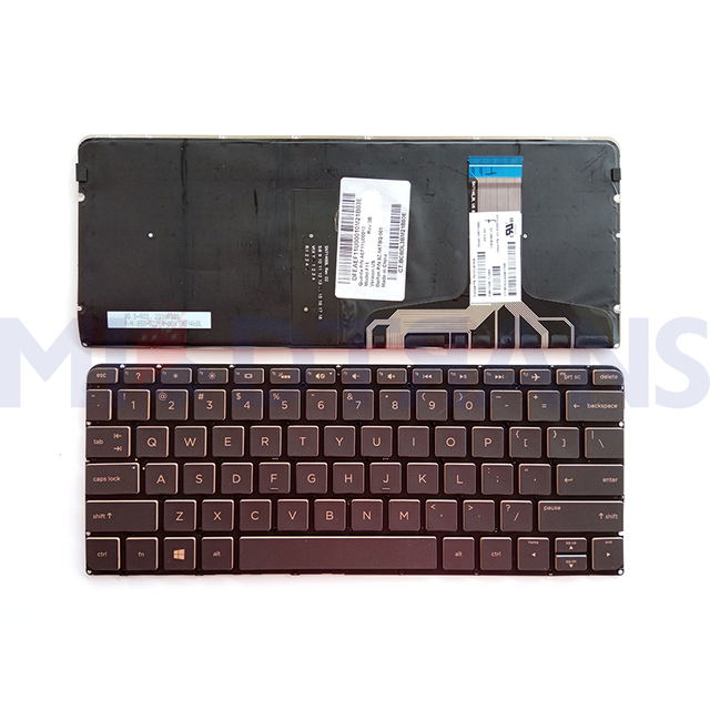 US para HP Specter TPN-C127 13-V 13-V000 13-V001XX 13-V011D 13-V116TU 117TU con teclado de laptop retroiluminado
