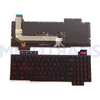 Nuevo teclado de EE. UU. Para ASUS ROG FX503 FX503V FX503VM FX503VD FX63 FX63V FX63VD ZX63V