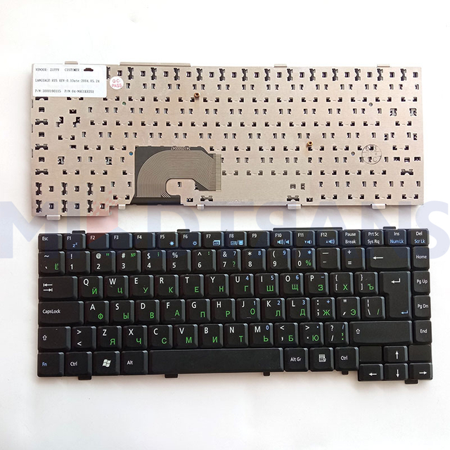 Sp/ru teclado nuevo para ASUS L4000R L4400R L3400 laptop