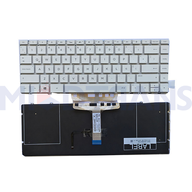LA con retroiluminado nuevo para HP Spectre 13-AF 13-AF010CA 13-AF012DX 13-AF051NR Teclado para computadora portátil