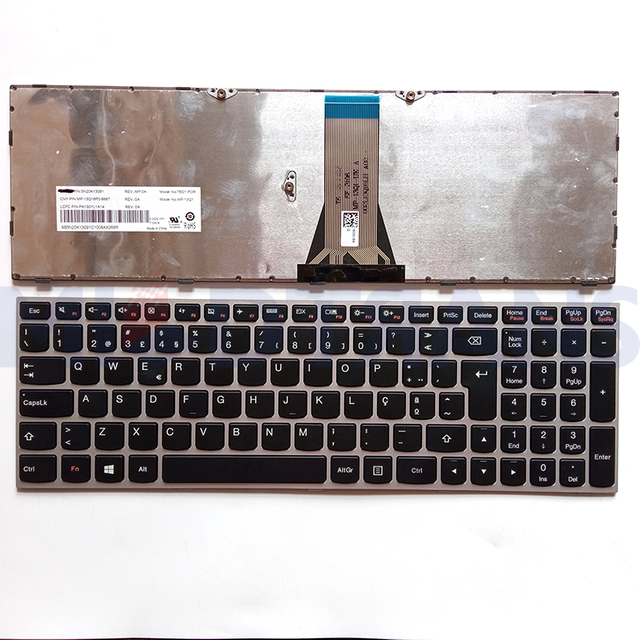 Teclado PO para el teclado de la computadora portátil Lenovo G50-70