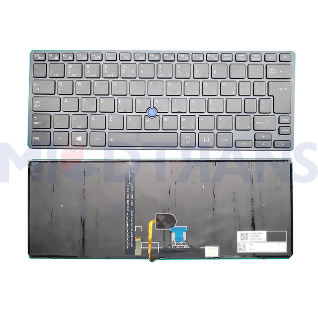 Nueva UI para teclados de reemplazo de Toshiba X40-D