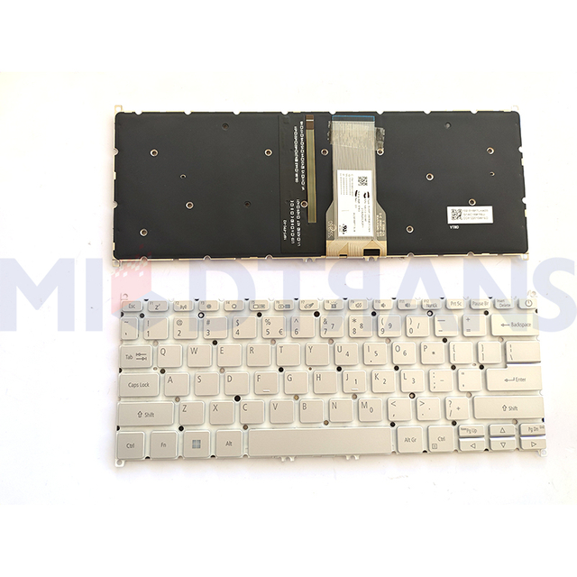Nuevo teclado de retroceso de laptop de EE. UU. Para Acer Swift 3 SF114 SF314-54 SF314-54G SF314-41 SF314-41G SF114-32