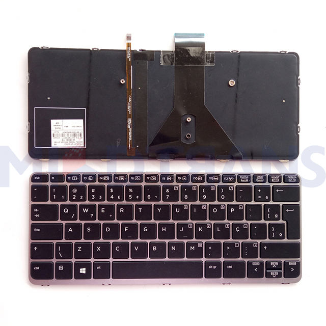 Teclado BR para HP EliteBook Folio 1030G1 1020G1