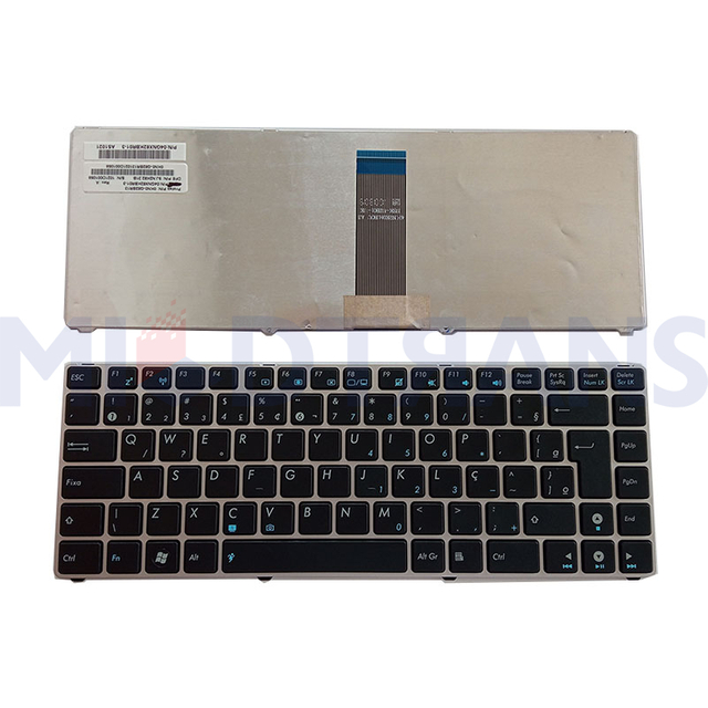 Nuevo teclado BR para el teclado de la computadora portátil ASUS 1201