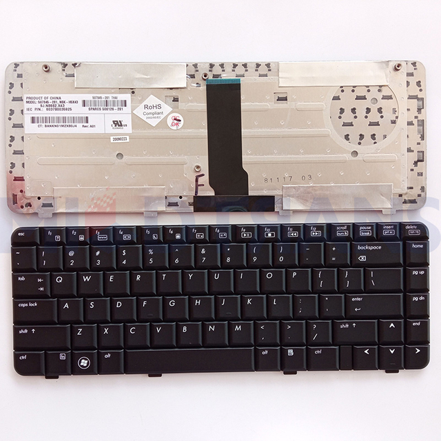 Nuevo EE. UU. Para HP DV2000 V3000 DV3000 DV2500 V3500 Teclado para computadora portátil