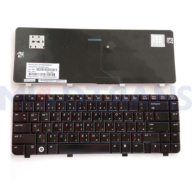 Para HP Compaq CQ30 CQ35 CQ36 Pavilion DV3-2000 AR Teclado para computadora portátil
