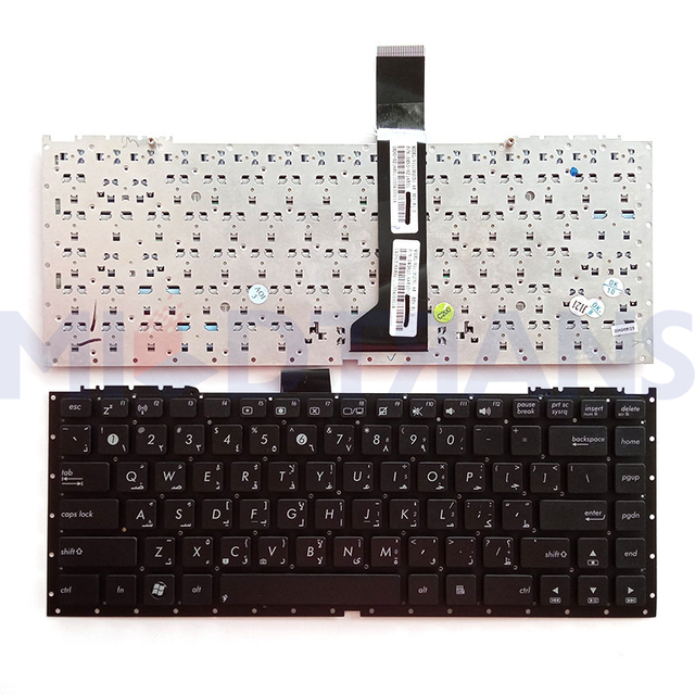 Teclado de laptop AR para ASUS U33 U33JC U43 U43F U43J U43SD NEGRO