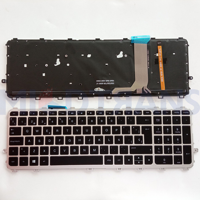SP para HP Envy 15-J 15T-J 15Z-J 15-J000 15T-J000 15Z-J000 15-J151SR Teclado para computadora portátil