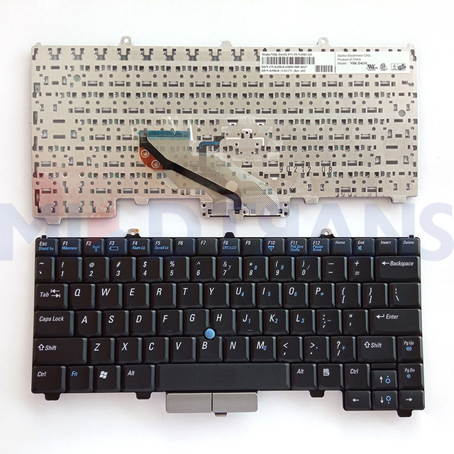 Nuevo teclado de laptop de reemplazo de EE. UU. Para Dell Latitude D410 PP06S PP03L