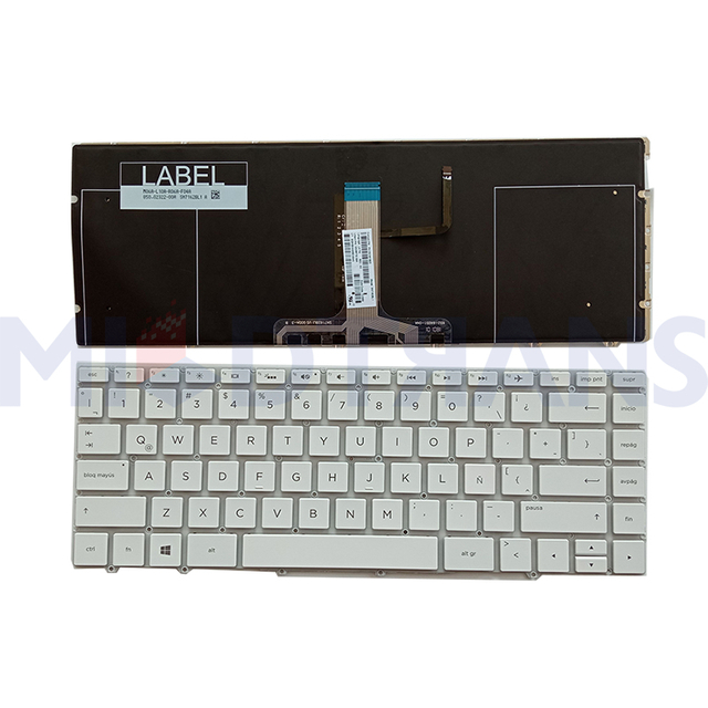 NUEVO EE. UU. Para HP Spectre 13-AF 13-AF010CA 13-AF012DX 13-AF051NR Teclado para computadora portátil