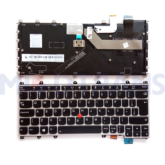 Nuevo BR/LA/RU/SP para Lenovo Yoga370 Diseño del teclado de la computadora portátil