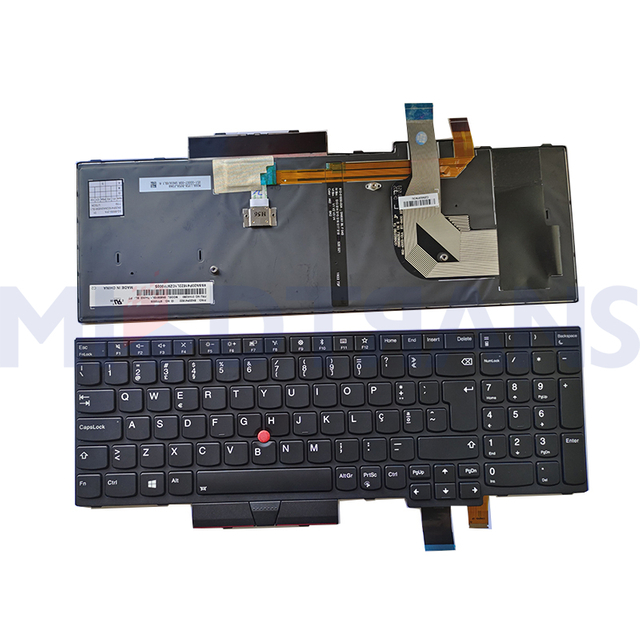 Nuevo PO para el teclado de laptop Lenovo T570 Layout