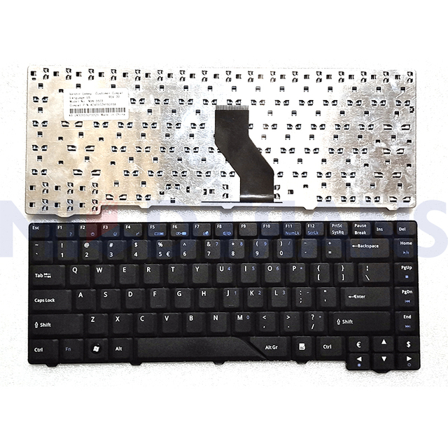 Teclado portátil de EE. UU. Para Acer Aspire 4210 4220 4520 4710 4720 4920 4930 5220 5310 5520 5710 5720 5235 5910 5920 5930 6920 5315 ZO1