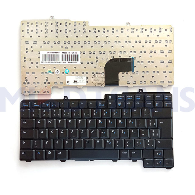 BR nuevo teclado para laptop de la serie Dell Latitude D520 D530 D520N