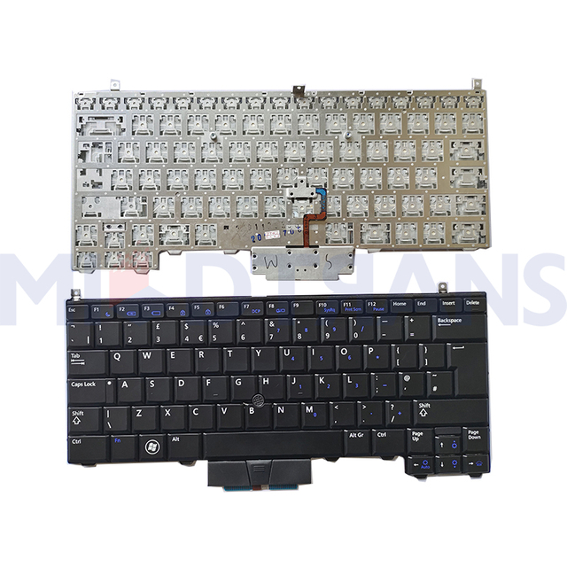 Nuevo Reino Unido para el teclado de laptop Dell E4310