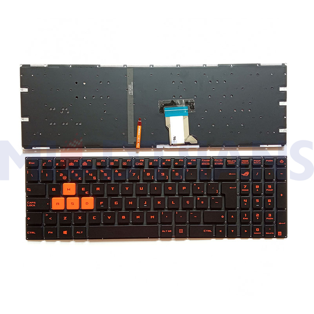 PO Laptop Keyboard de retroceso para ASUS GL502 GL502V GL502VS S5VM S5VS S5VT ZX60V FX60VM
