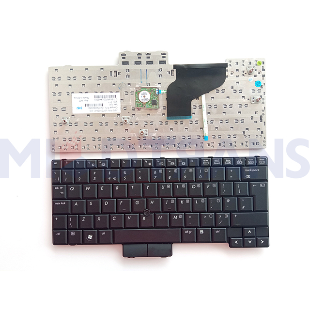 Teclado nuevo de la interfaz de usuario para HP 2530 2530p 2533t Teclado para computadora portátil