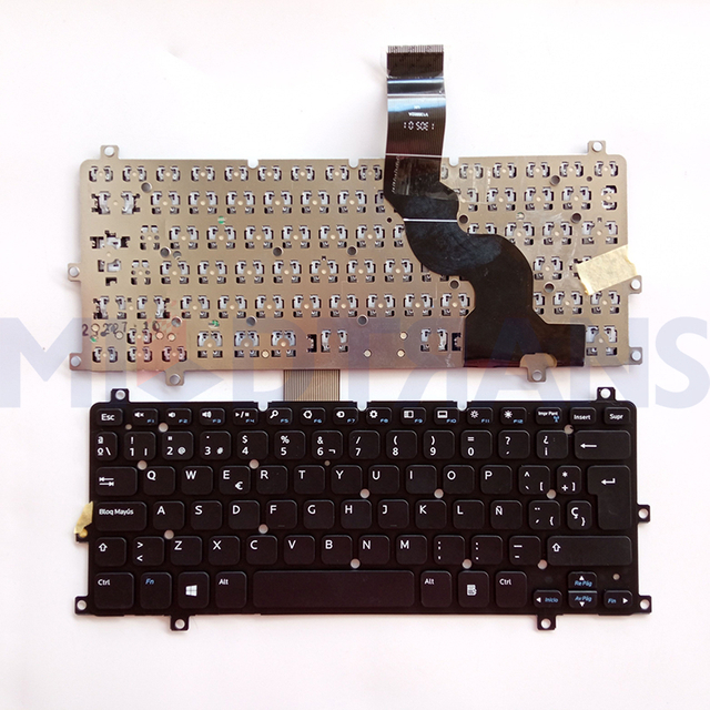 Teclado SP para Dell 3157 Teclado portátil