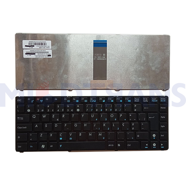 PO para ASUS EEE PC EPC 1201 1215 U20 U20A UL20 1201HA Teclado portátil