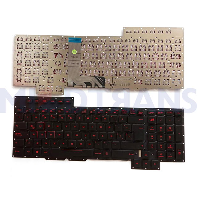 Nuevo LA para ASUS G701 G701VO GX700 GX700VO Teclado portátil