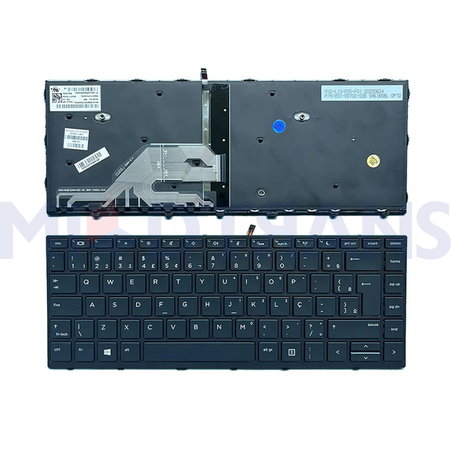 BR para HP Probook 430 G5 440 G5 445 G5 640 G4 640 G5 645 G4 645 G5 SG-87710-40A Teclado portátil