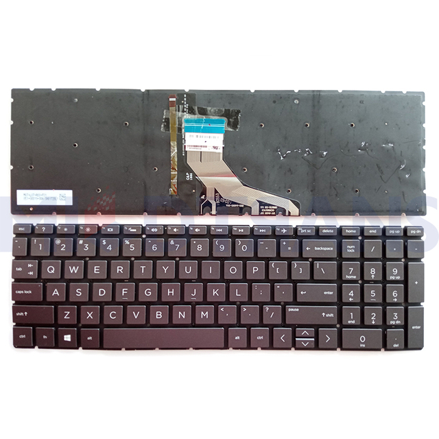 Nuevo EE. UU. Para HP Pavilion 15-CX TPN-C133 15-CX003 Palmrest de laptop con teclado retroiluminado