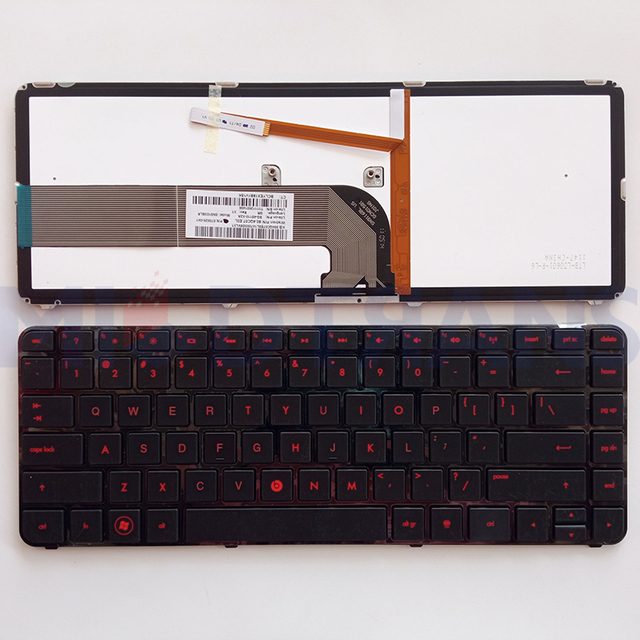 Teclado de EE. UU. Para HP Pavilion DV4-4000 DM4-3000 DV4-3000 3126 3010TX 3114 3115