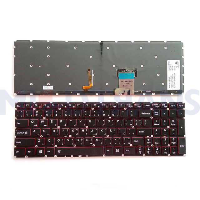 Nuevo teclado AR para el teclado de la computadora portátil Lenovo Y50-70