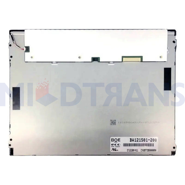 Nuevo 12.1 pulgadas 800 (RGB)*600 lvds 20 pines ET121S0M-N14 pantalla LCD