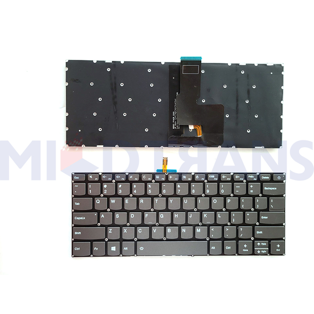 Nuevo teclado de retroiluminación de laptop de EE. UU. Para Lenovo IdeaPad 320-14isk 320-14IKB 320-14 14ast