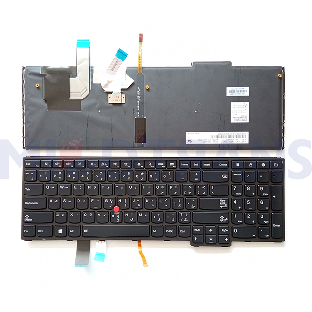 Teclado portátil para lenovo yoga15 árabe ar