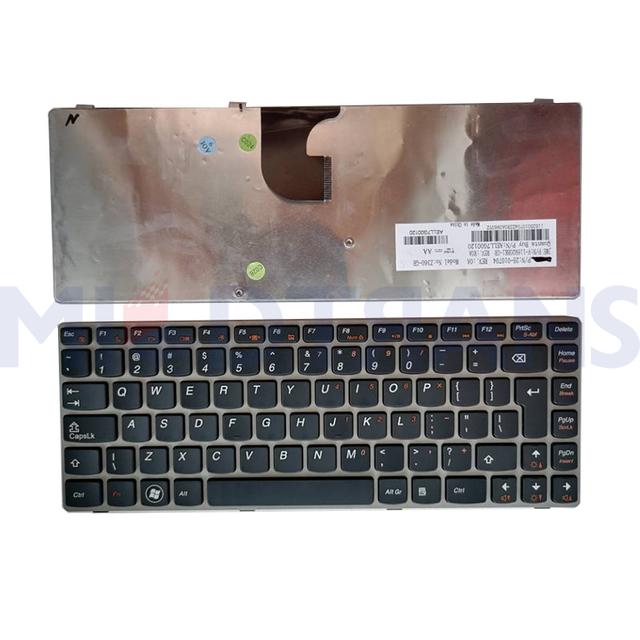 Nueva interfaz de usuario para el teclado de la computadora portátil Lenovo Z360