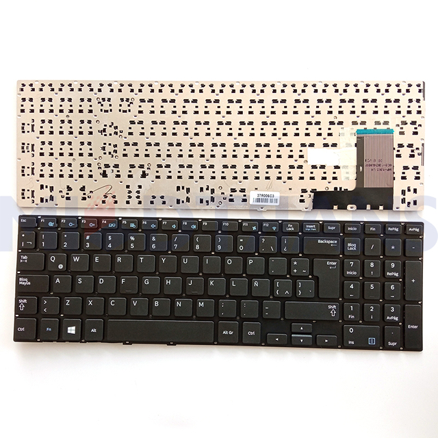Nuevo LA para el teclado de laptop de diseño Samsung 370R5E
