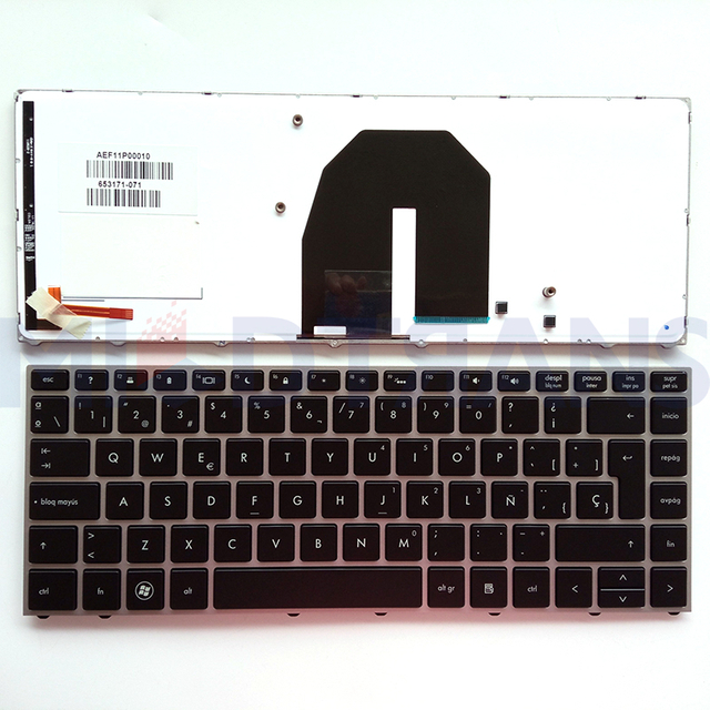 NUEVO teclado de EE. UU. SP Ru para HP Probook 5330 5330m Reemplazo de teclados para computadora portátil