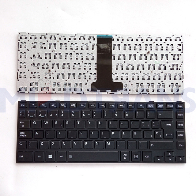 Nuevo SP para Toshiba Satellite C40-B C40D-B C40T-B Teclado negro