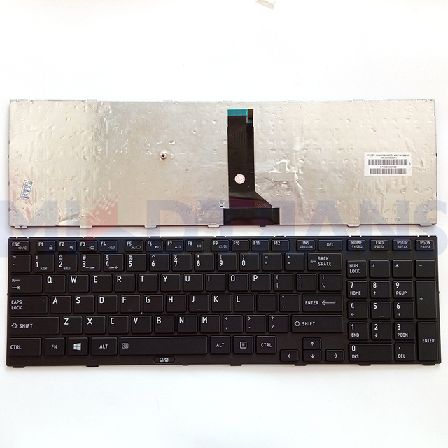 NUEVO US para Toshiba para Tecra R850 R950 R960 Reemplazar el teclado de la computadora portátil