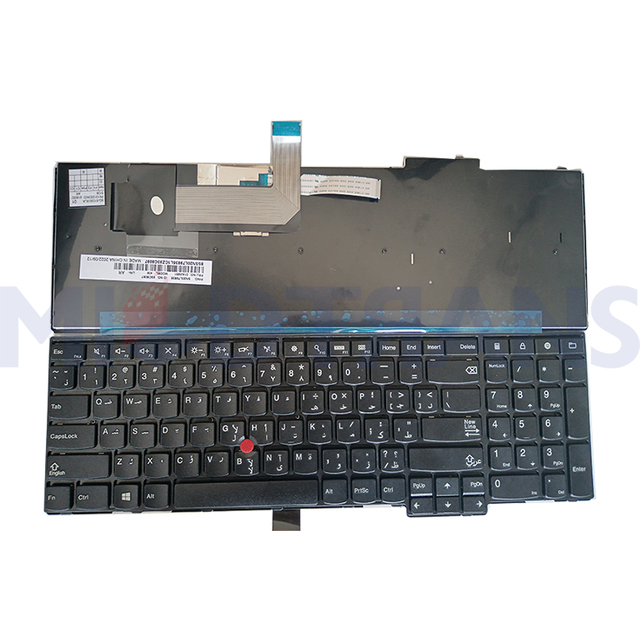 Nuevo AR para el teclado de laptop de diseño Lenovo E531
