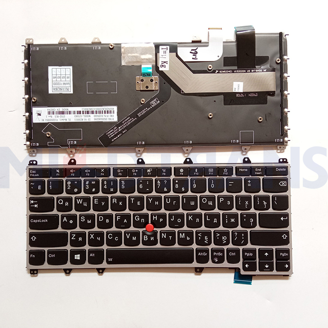 Nuevo Ru para Lenovo Yoga370 Diseño del teclado de la computadora portátil