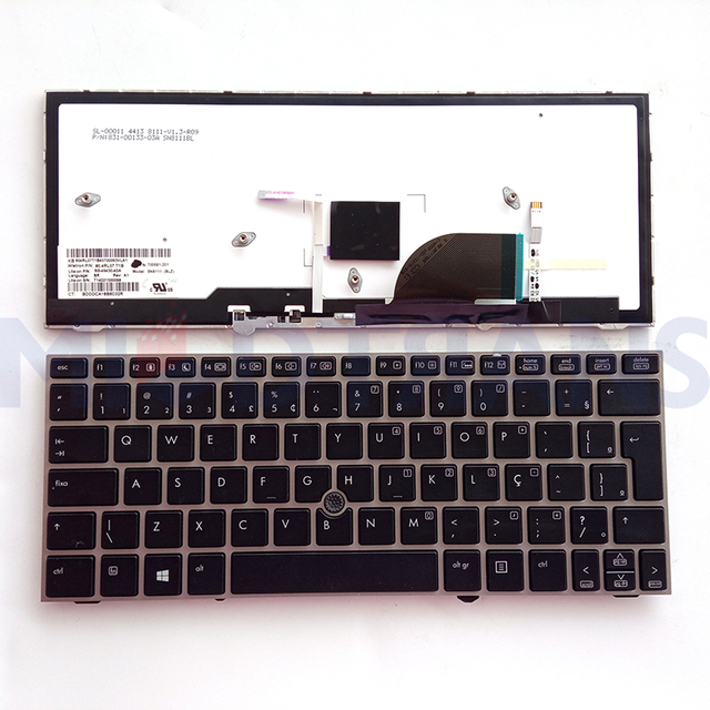 BR/PO NUEVO para HP EliteBook 2170 2170p 677598-001 teclado portátil