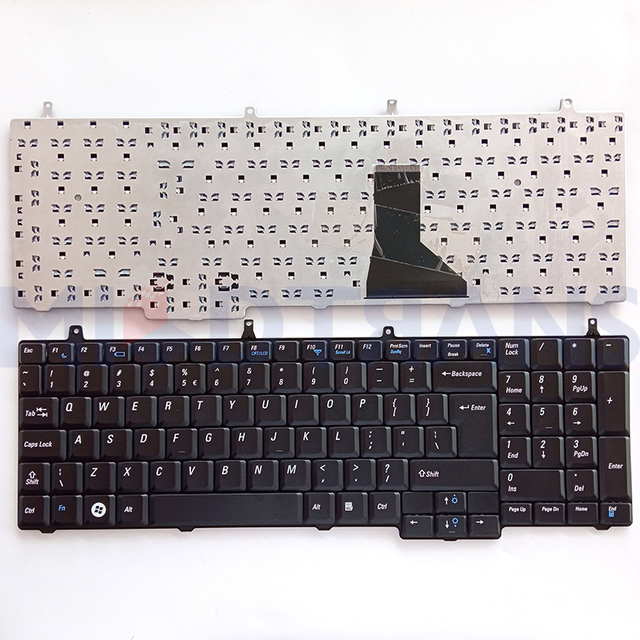 UI para el teclado de la computadora portátil Dell Inspiron 1700