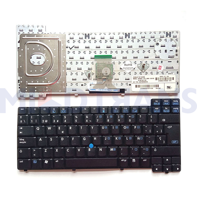 Nuevo teclado SP español para el teclado de la computadora portátil HP NC8200