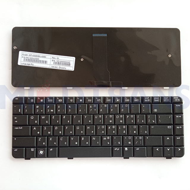 RU para HP Compaq CQ40 CQ41 CQ45 Serie Teclado para computadora portátil Inglés