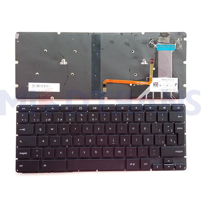 SP en español para HP Chromebook 13 G1 TPN-Q176 TECLADO DEL PAPTOP RECUESO