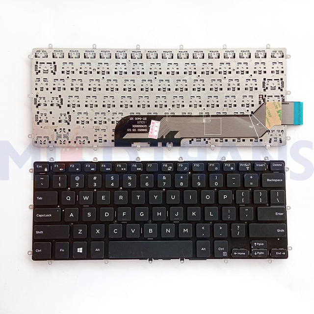 US para Dell Inspiron 13 5368 5378 5578 7368 7378 14 7460 7466 7467 Teclado para computadora portátil