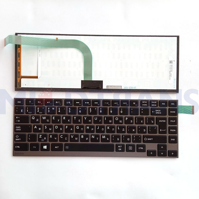 NUEVO teclado RU para el teclado de la computadora portátil Toshiba W30